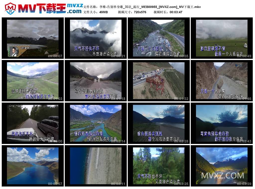 李维-告别单身歌_国语_流行_MEB00955